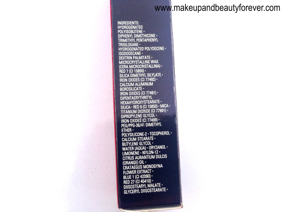 Shiseido Lacquer Rouge Liquid Lipstick Drama RD 501 Review Ingredients Swatches Price and FOTD