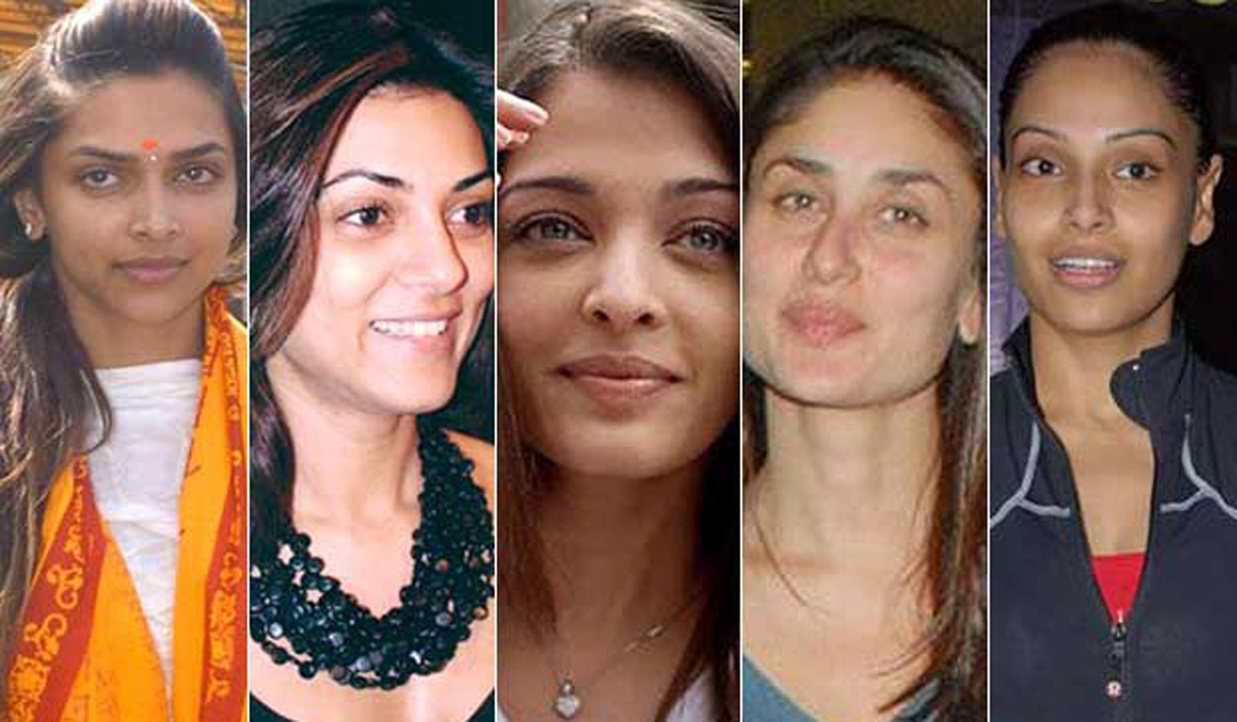 Top Ten Bollywood stars actresses without makeup - Makeup and Beauty