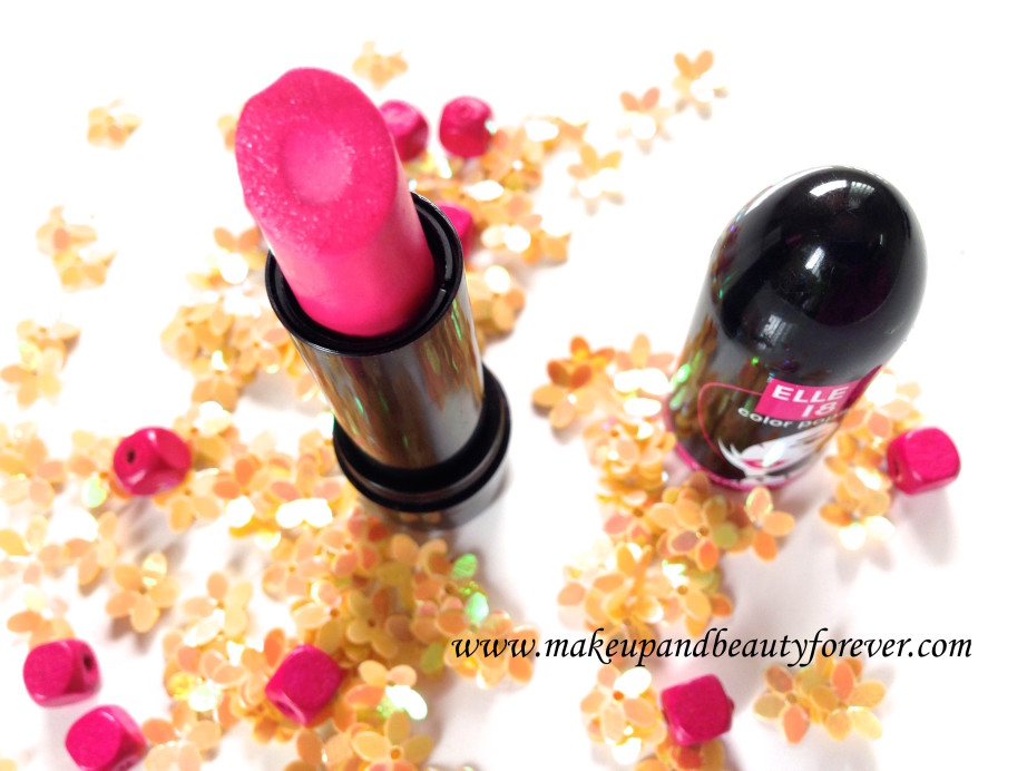 Elle 18 Color Pops Lipstick Wow Pink 51 Review Price Swatches Blog