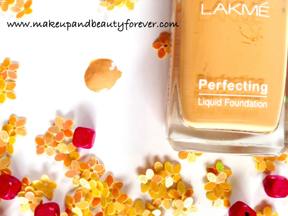 Lakme Perfecting Liquid Foundation Review Swatch Price Shades Shell India