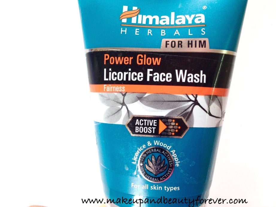 Himalaya Herbals Power Glow Licorice Face Wash Review 3