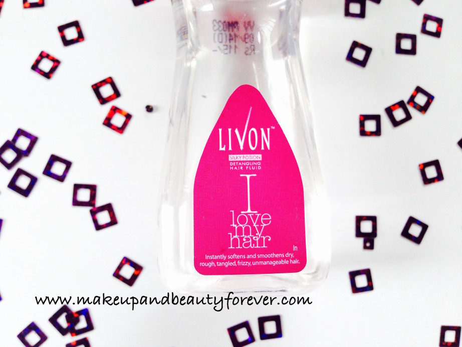 Livon Silky Potion Detangling Hair Fluid Review Price India