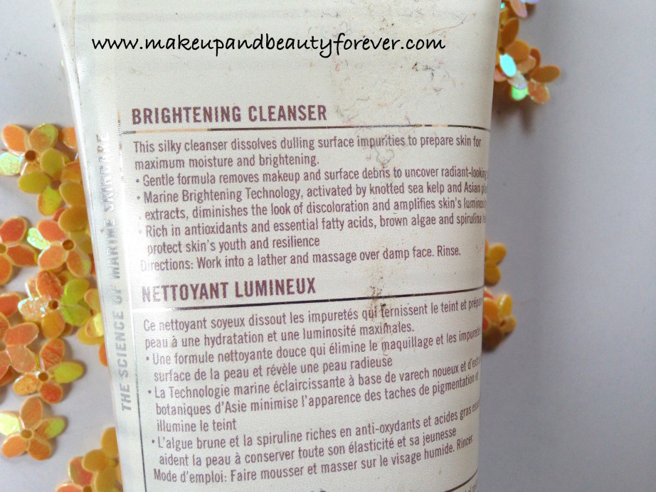 H2O Plus Waterwhite Advanced Brightening Cleanser Review 1