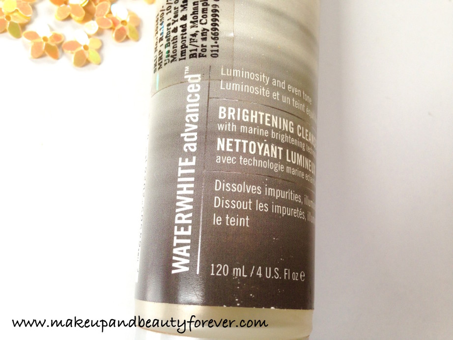 H2O Plus Waterwhite Advanced Brightening Cleanser Review 5