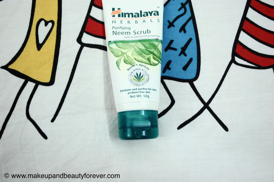 Himalaya Herbals Purifying Neem Scrub Review oily combination skin