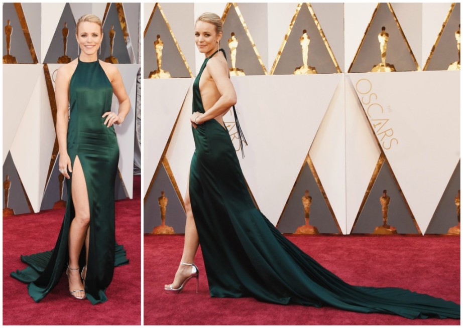 Rachel McAdams August Getty Atelier dress Oscars 2016