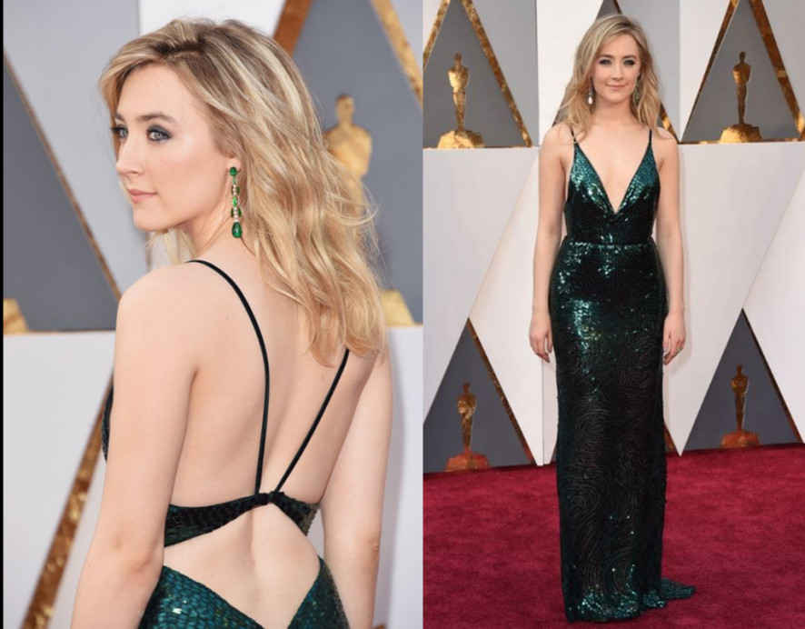 Saoirse Ronan best dress Oscars 2016