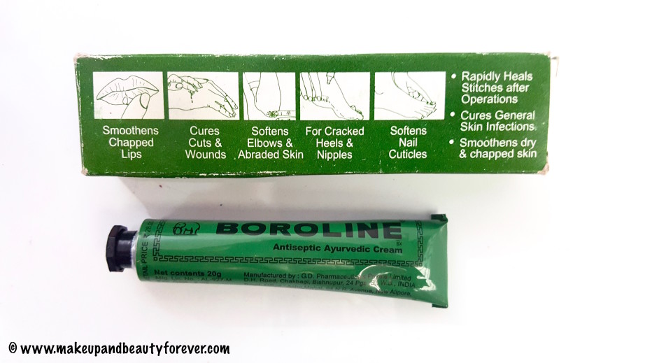 Boroline Antiseptic Ayurvedic Cream Review MBF India
