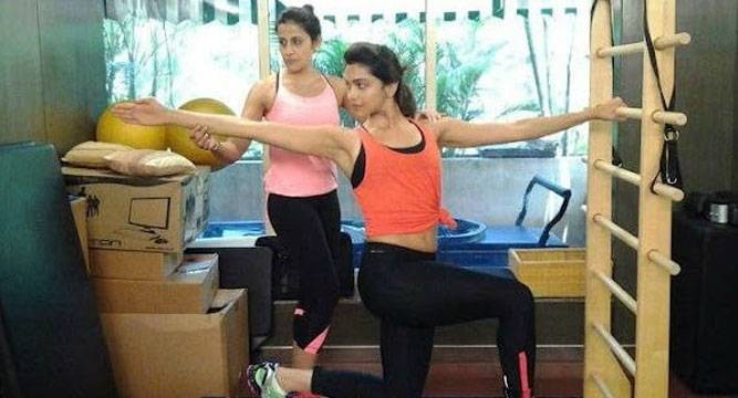 Deepika Padukone Yasmin Karachiwala workout fitness routine regime MakeupandBeauty Forever Indian Makeup and Beauty Blog