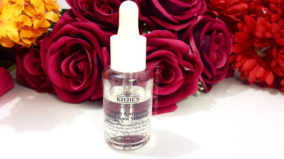 Kiehls Clearly Corrective Dark Spot Solution Review Astha MBF