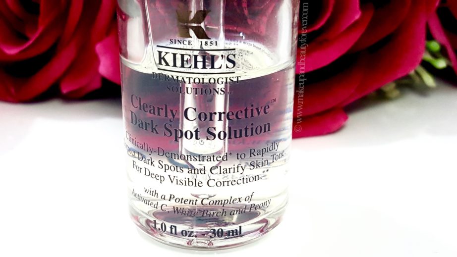 Kiehls Clearly Corrective Dark Spot Solution serum Review
