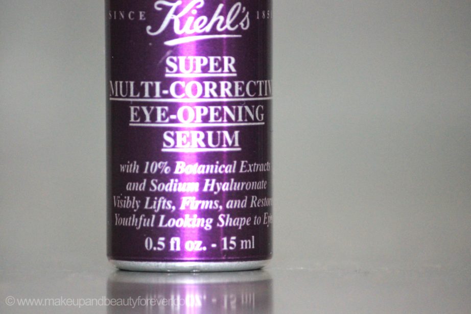 Kiehls Super Multi Corrective Eye Opening Serum Review