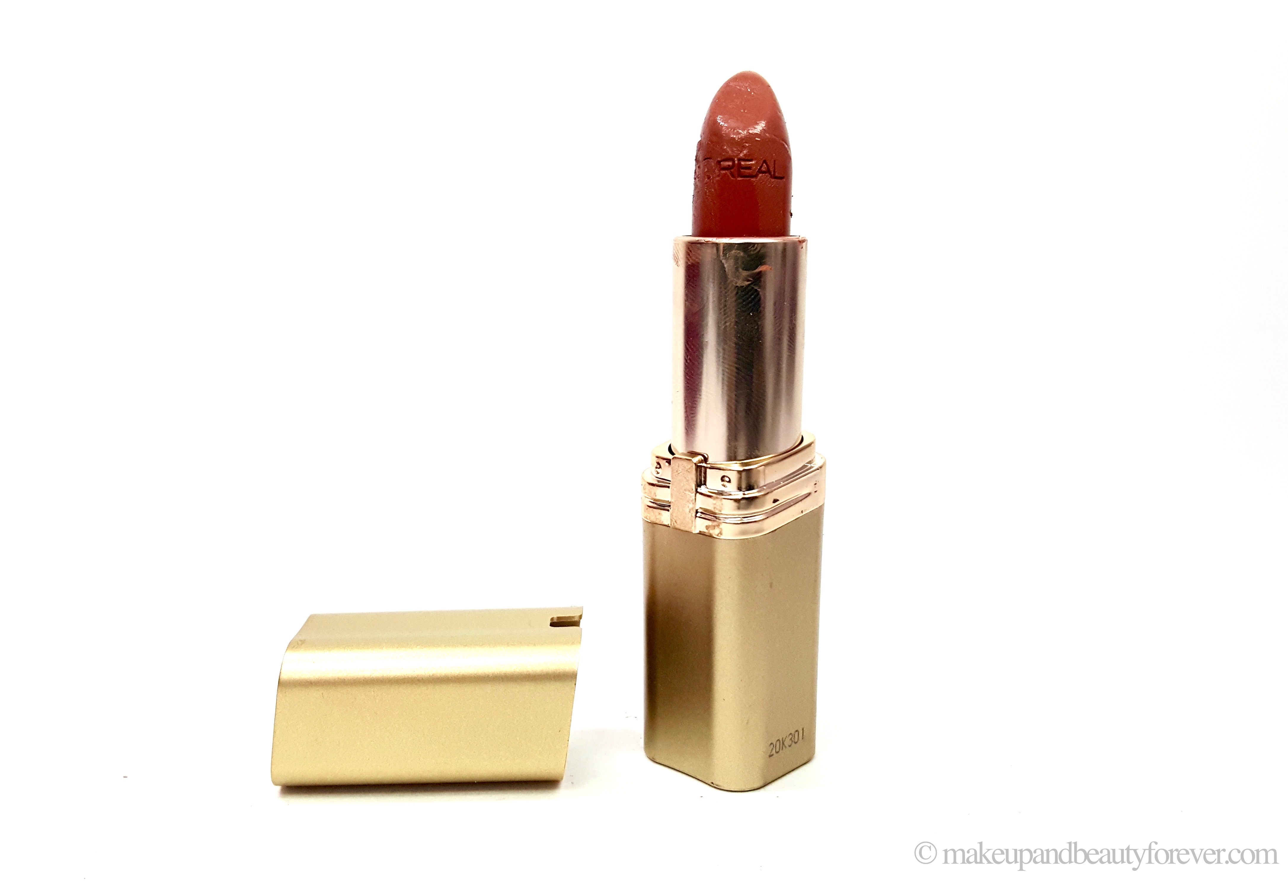 LOreal Color Riche Lipstick 840 Nature’s Blush Review Swatches