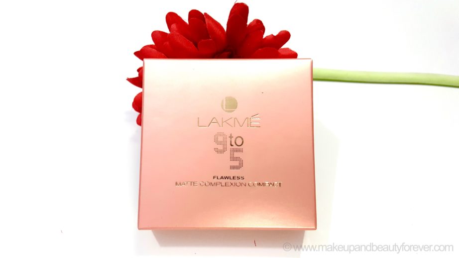 Lakme India Fashion Week 9 to 5 Flawless Matte Complexion Compact Review Shades