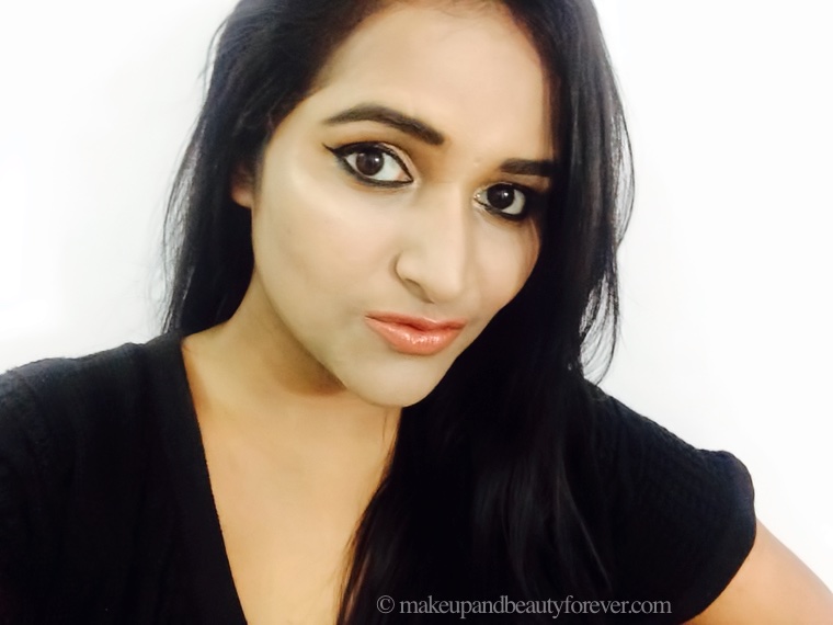 L’Oreal Color Riche Lipstick 840 Nature’s Blush Review Swatches on lips mac mocha Astha Goel MBF
