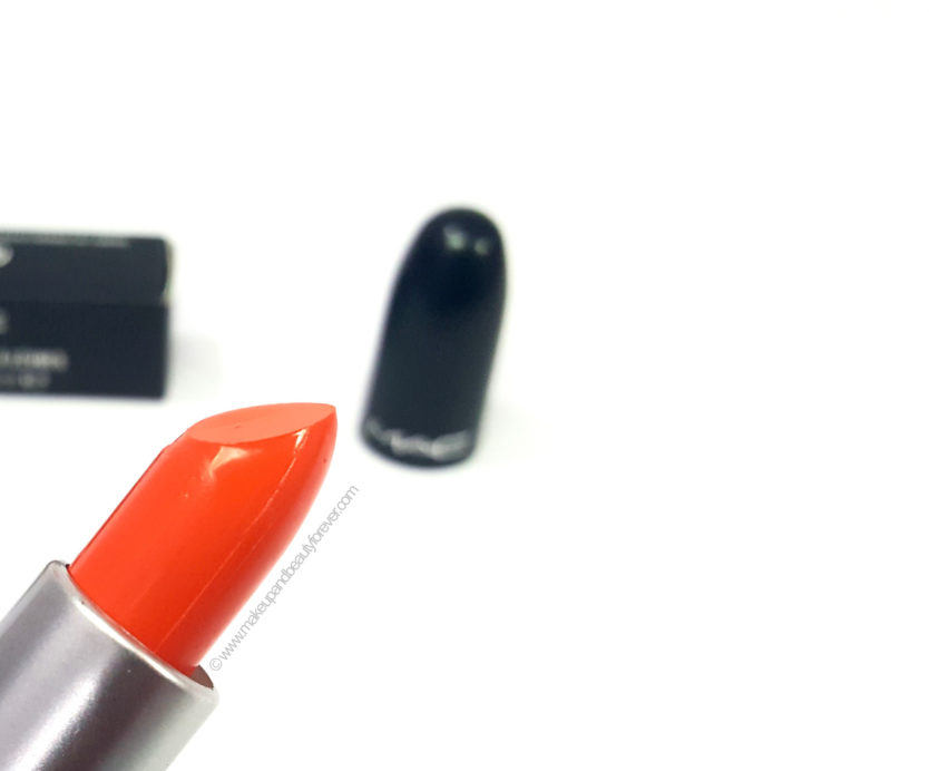 MAC Morange Amplified Creme Lipstick