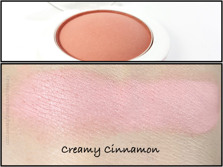 Maybelline Cheeky Glow Blush Creamy Cinnamon Review swatch