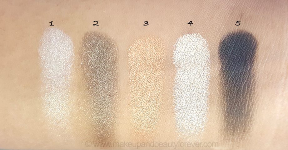 Maybelline Color Sensational Diamonds EyeShadow Palette Swatches