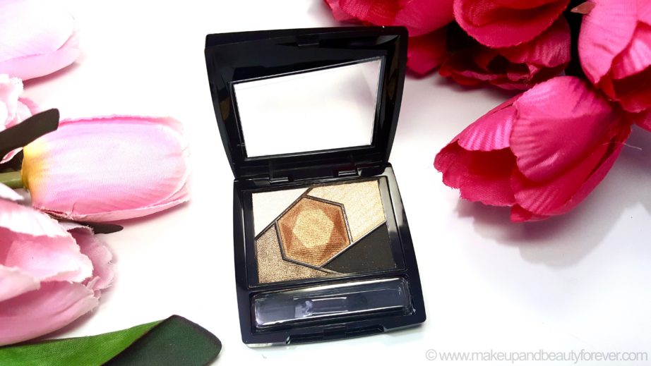 Maybelline Color Sensational Diamonds EyeShadow Palette Topaz Gold Review Swatches Makeup and Beauty Forever