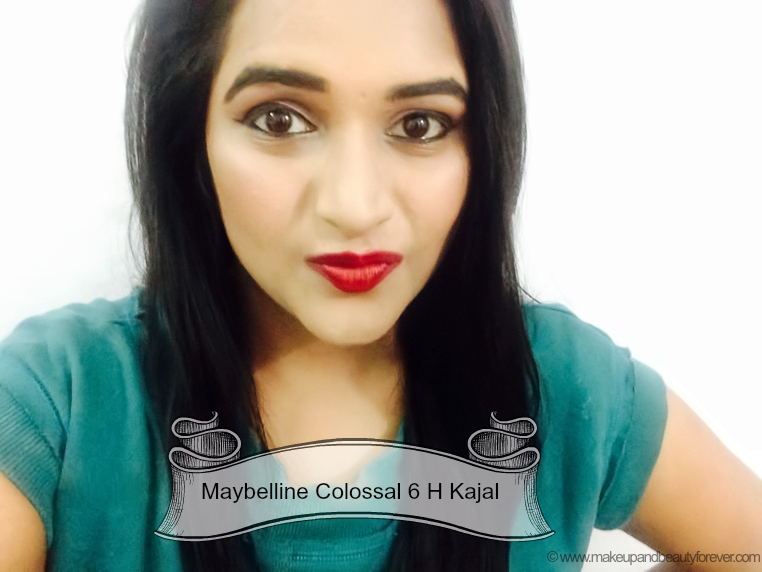 Maybelline The Colossal Kajal Review Astha Goel MBF