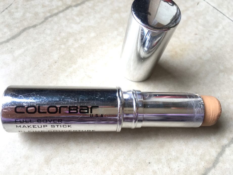 Colorbar Full Cover Makeup Stick Review Swatches beauty blog
