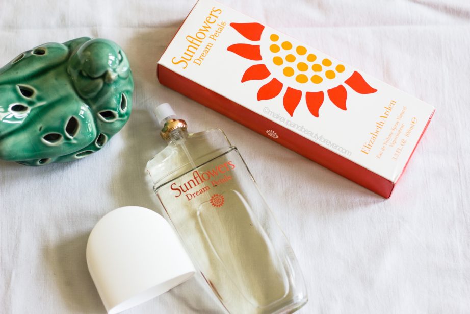 Elizabeth Arden Sunflower Dream Petals EDT Perfume Review blog