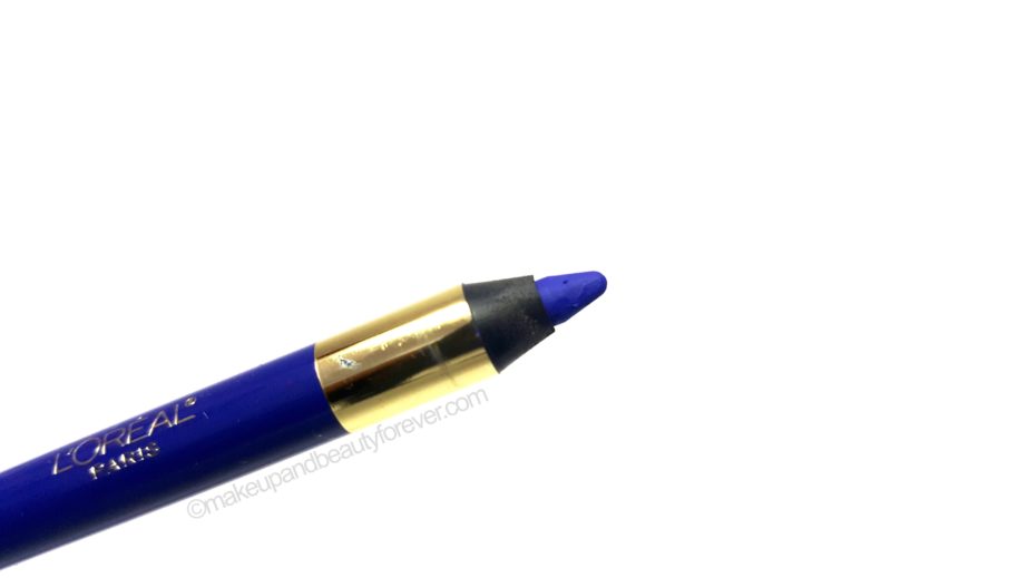 LOreal Infallible Silkissime Eyeliner Cobalt Blue Review Swatch