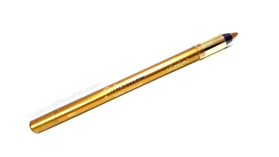 LOreal Infallible Silkissime Eyeliner Gold Review Swatches Images