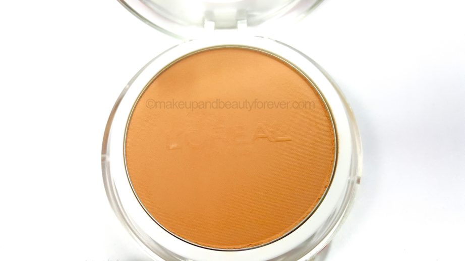 L'Oreal Mat Magique Compact Powder Shades Review golden amber G 7