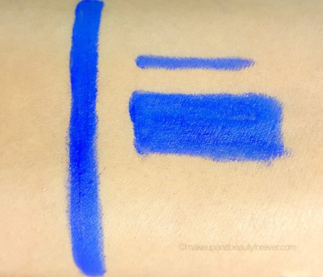 L’Oreal Infallible Silkissime Eyeliner Cobalt Blue Review Swatches MBF