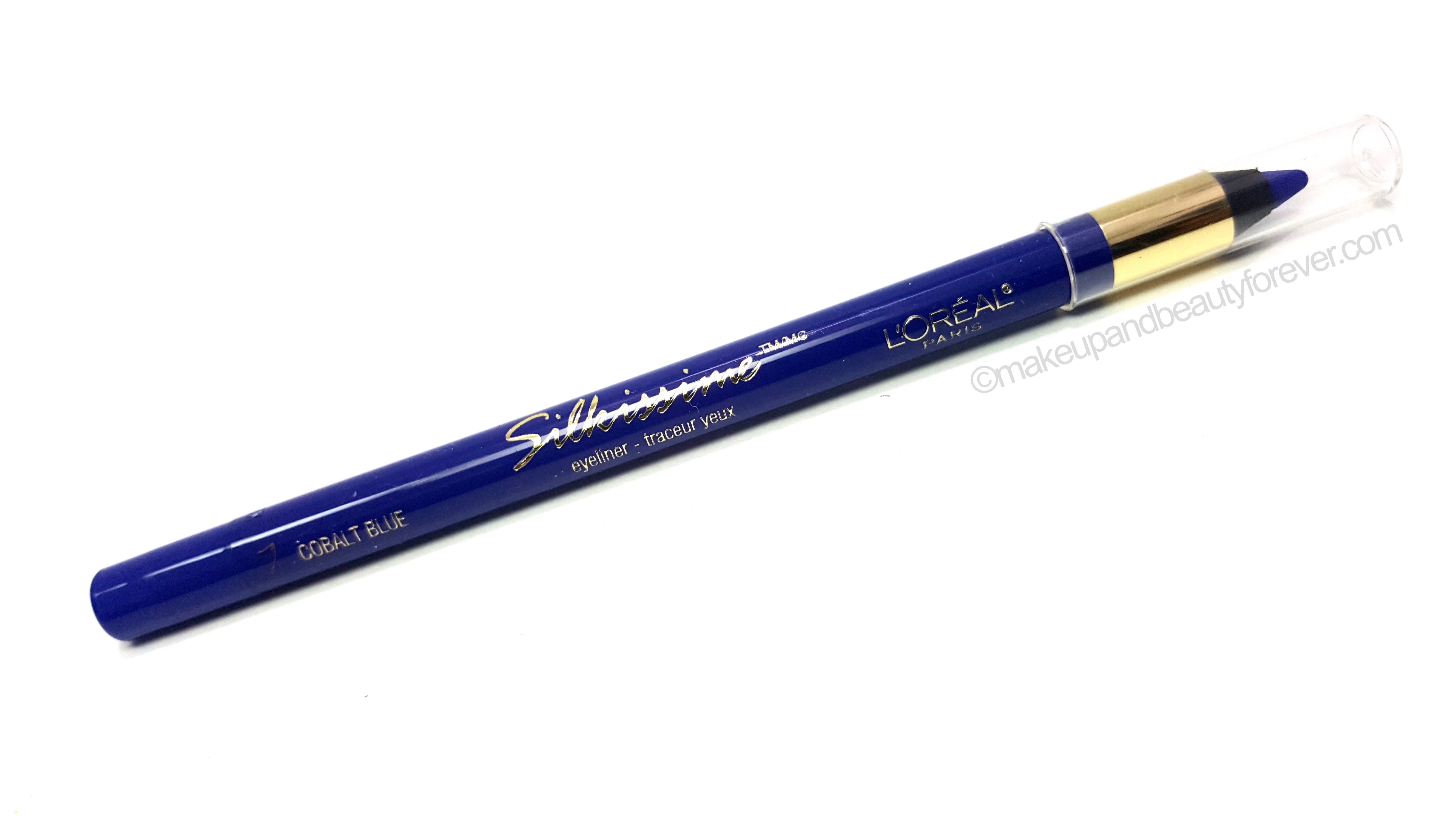 L’Oreal Infallible Silkissime Eyeliner Cobalt Blue Review Swatches