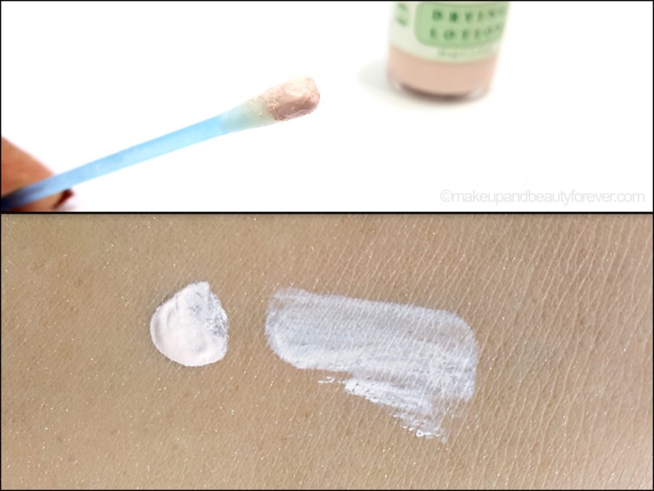 Mario Badescu Drying Lotion review on skin apply effects