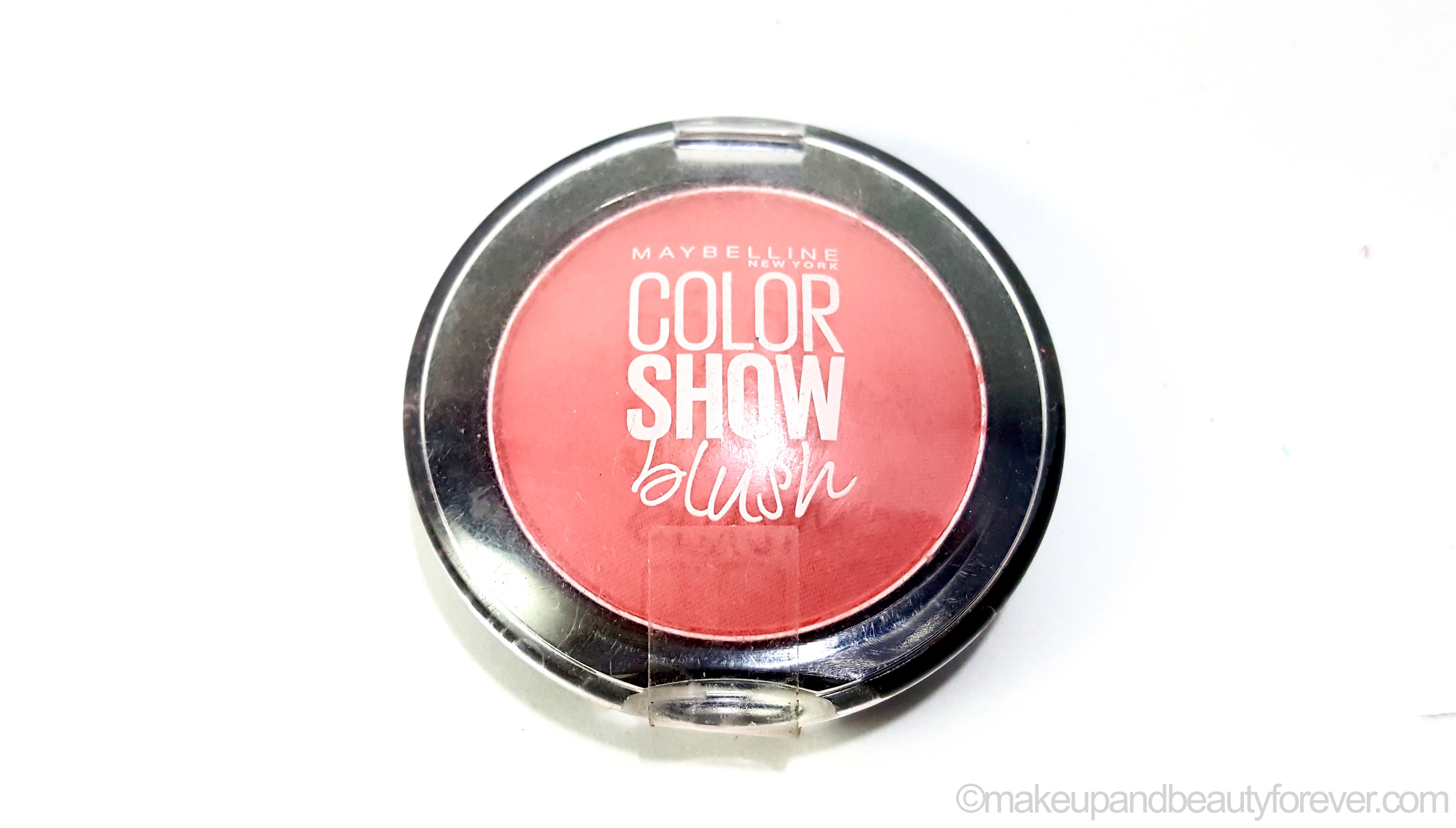 Maybelline Color Show Blush Fresh Coral Review Swatches MBF Blog