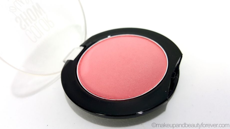Maybelline Color Show Blush Peachy Sweetie Review Swatches Image