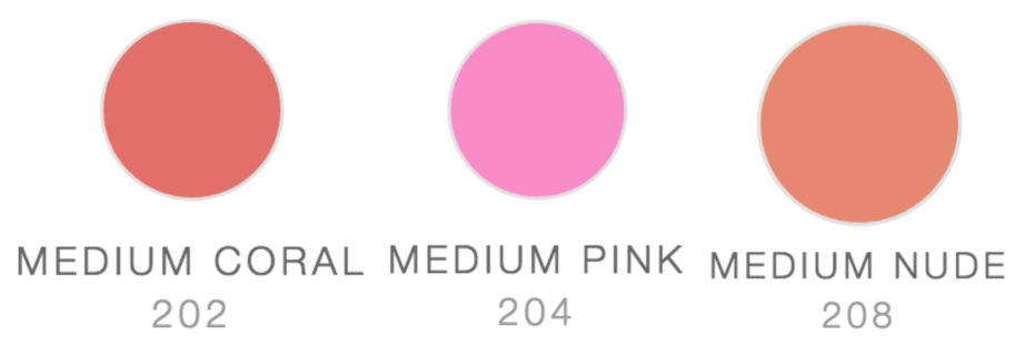 Maybelline Fit Me Blush Medium Coral 202 Medium Pink 204 Medium Nude 208 Review Swatches
