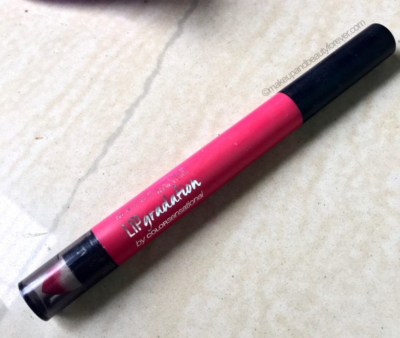 Maybelline Lip Gradation Pink 2 Review Swatches makeup blog