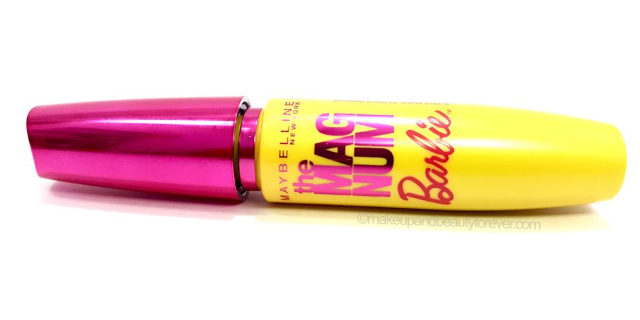 Maybelline Magnum Barbie Mascara Review beauty blog