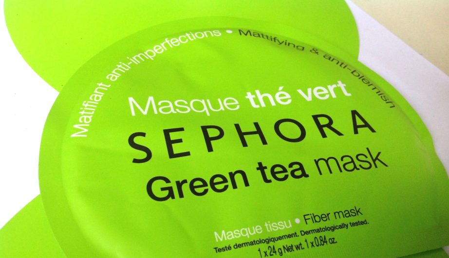 Sephora Green Tea Sheet Mask Review