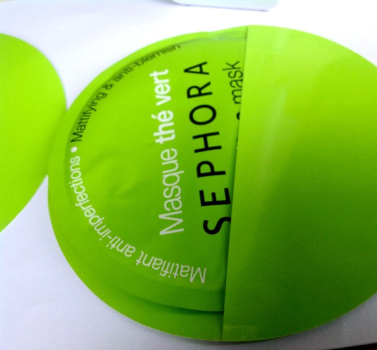Sephora Green Tea Sheet Mask Review MBF Blog