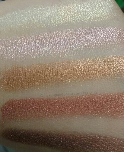Sivanna Shinning Star Shimmer Brick Review Swatches 2
