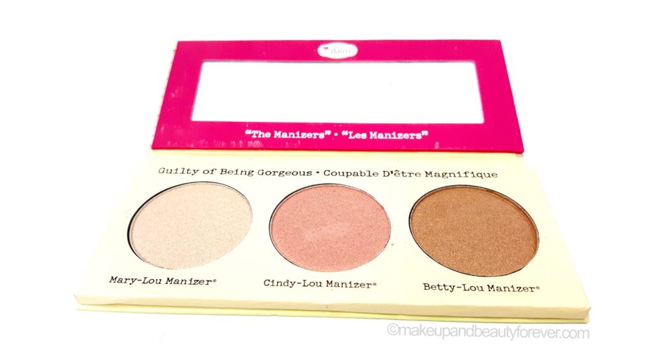 theBalm Manizer Sisters Mary Cindy Betty Lou Manizer Review