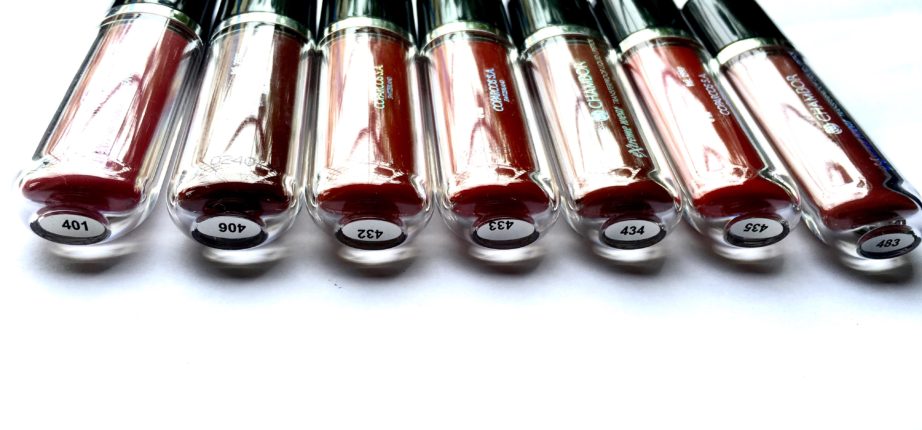 All Chambor Liquid Lipstick Shades Swatches Review