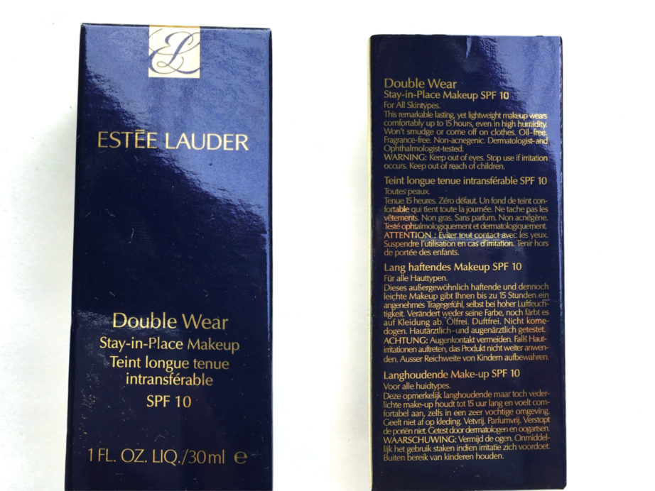 Estee Lauder Double Wear Stay in Place Makeup Foundation Review