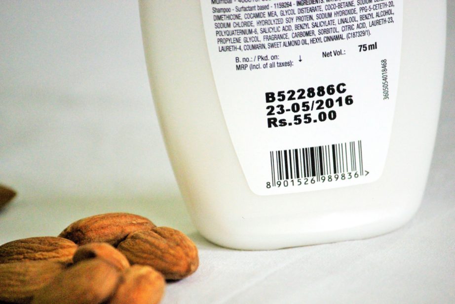 Garnier Ultra Blends Soy Milk Almonds Intense Repair Shampoo Review price
