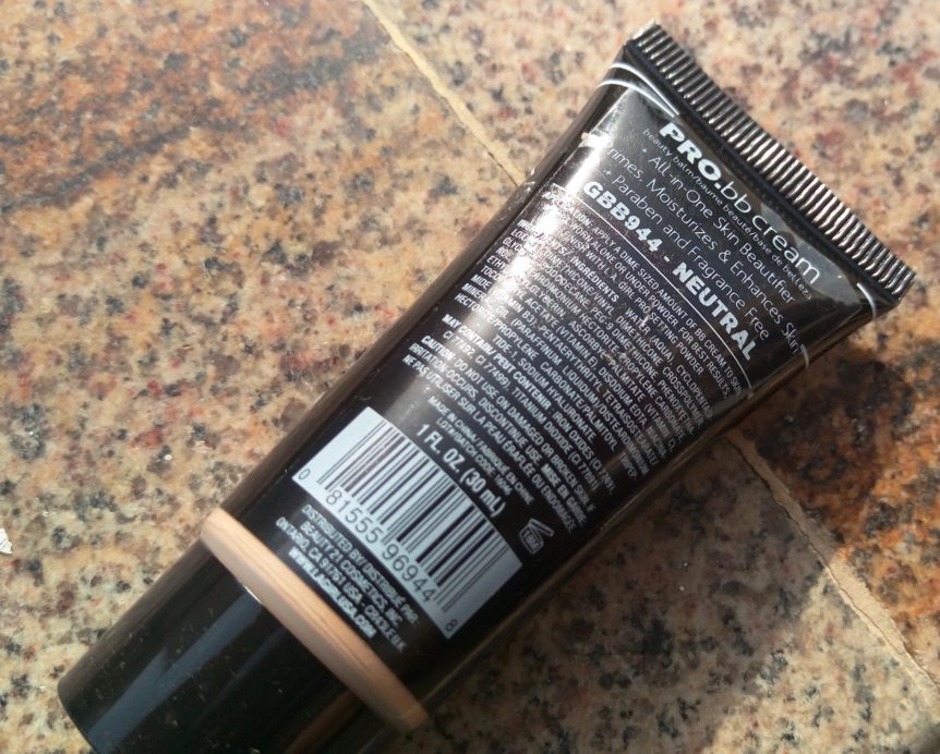 L.A. Girl HD Pro BB Cream Review Swatches Ingredients shades