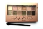 Maybelline The Blushed Nudes Palette Review, Swatches, Makeup
