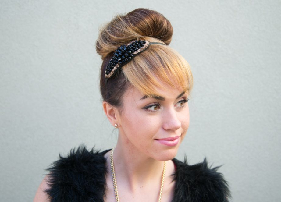 Top hair bun style makeup and beauty blog
