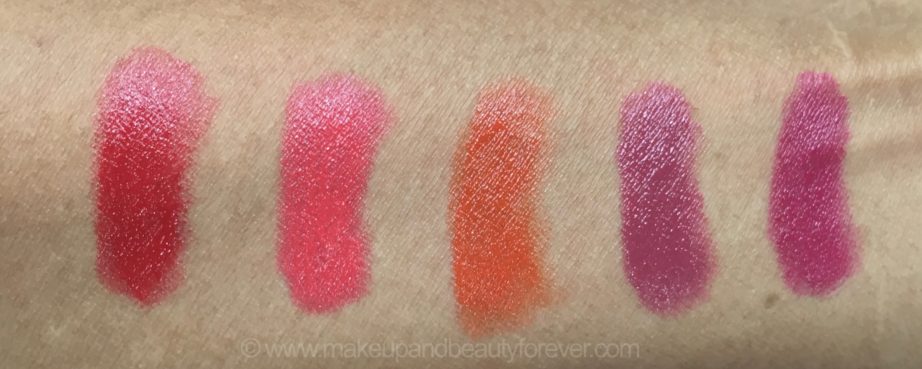 All Faces Ultime Pro Creme Lip Crayons 10 Shades Review Swatches Red Velvet Sunset Kiss Envy Invincible Mochalicious Sun Dew Fantasy Cherrypop Berry Punch Confession 5