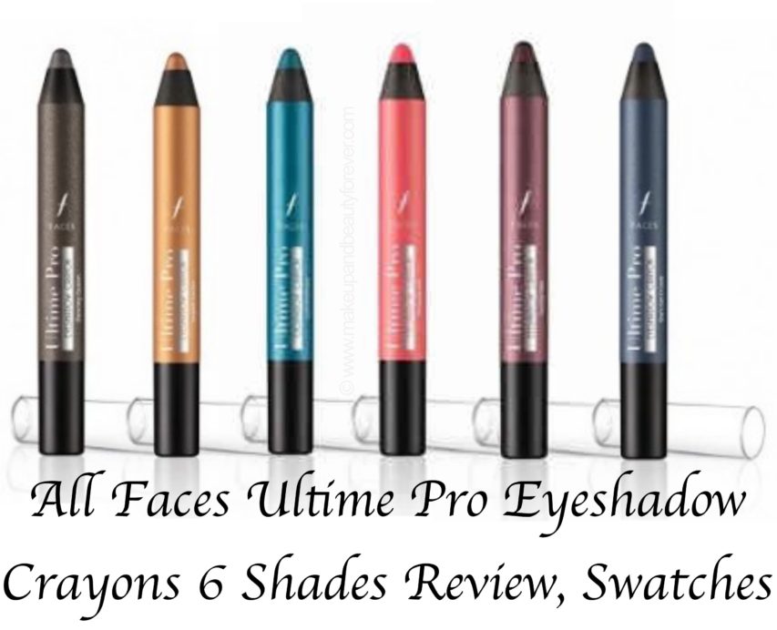 All Faces Ultime Pro Eyeshadow Crayons 6 Shades Review Swatches Dancing Queen 01 Night Fever 02 Last Christmas 03 Uptown Girl 04 Staying Alive 05 Shes Got D Look 06