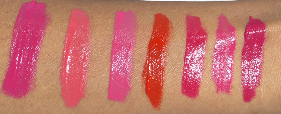 All Lancome L'Absolu Rouge Velours Matte Liquid Lipsticks Shades Review Swatches 172 193 362 363 373 375 385 beauty blog
